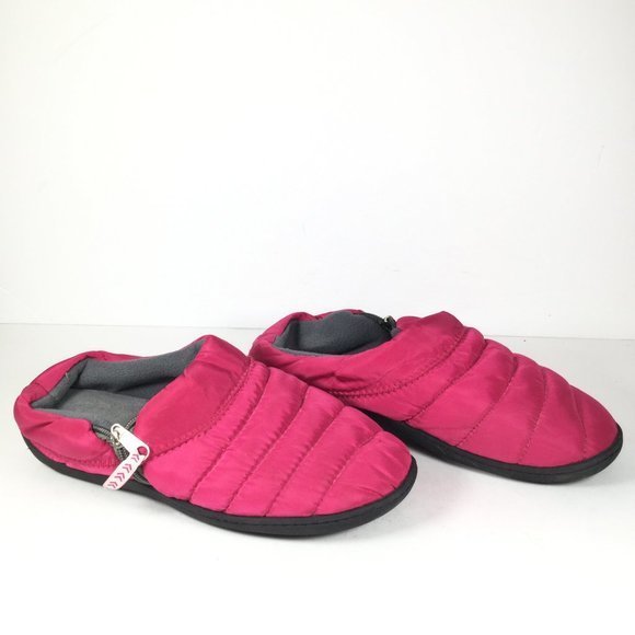 Isotoner Slipers Pink Size 8.5-9 - Picture 1 of 9